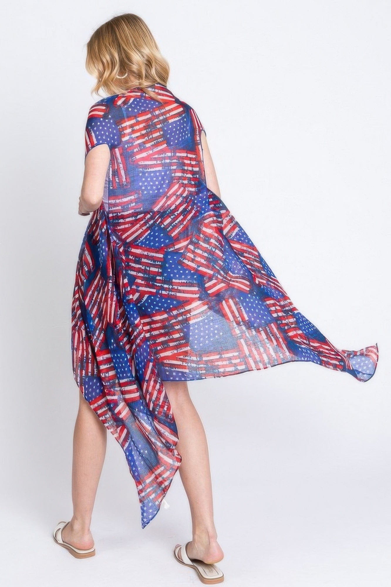 AnchorFinds.com Multicolor / One size fits all American Flag Vest