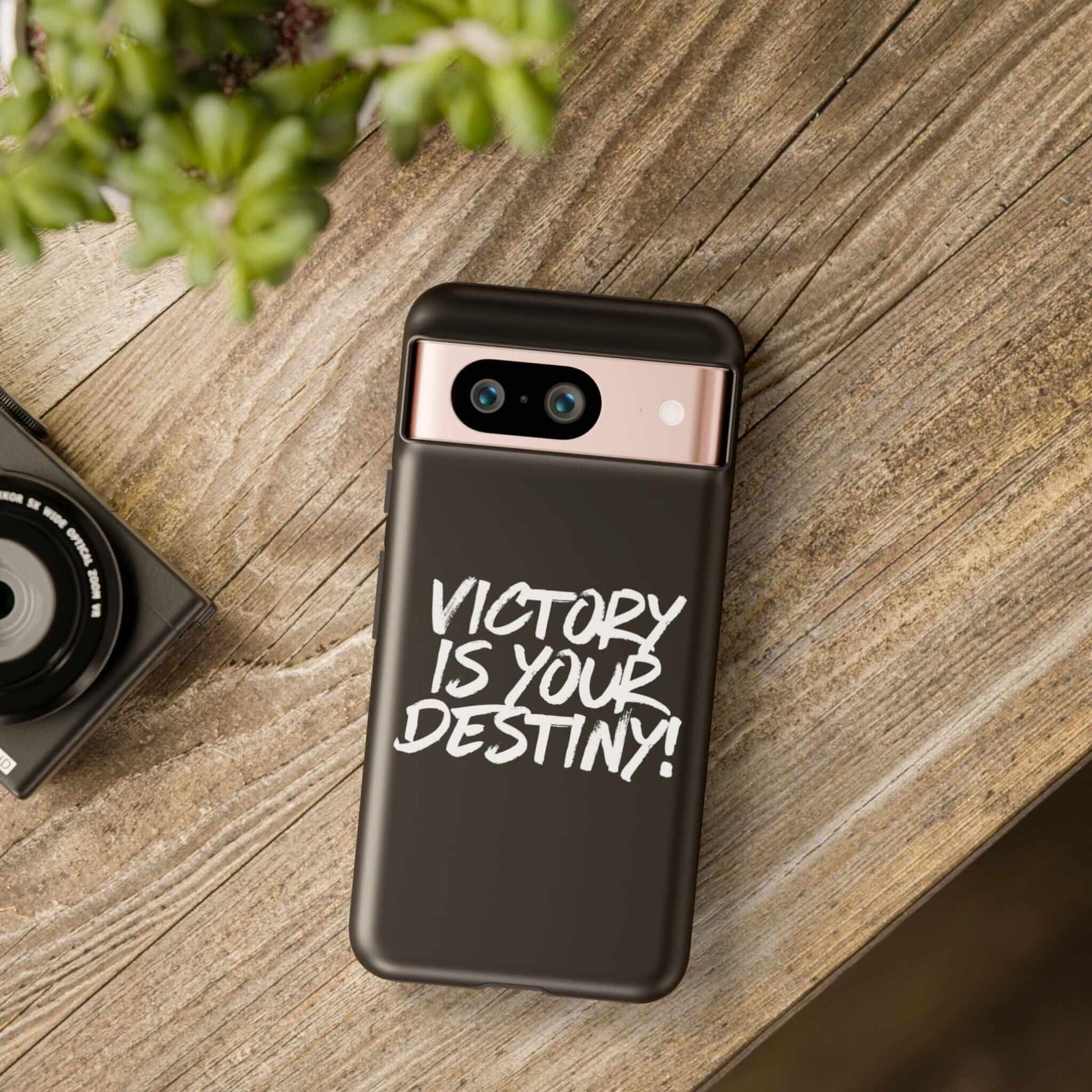 AnchorFinds.com Phone Case Google Pixel 8 / Matte Victory is Your Destiny Tough Case
