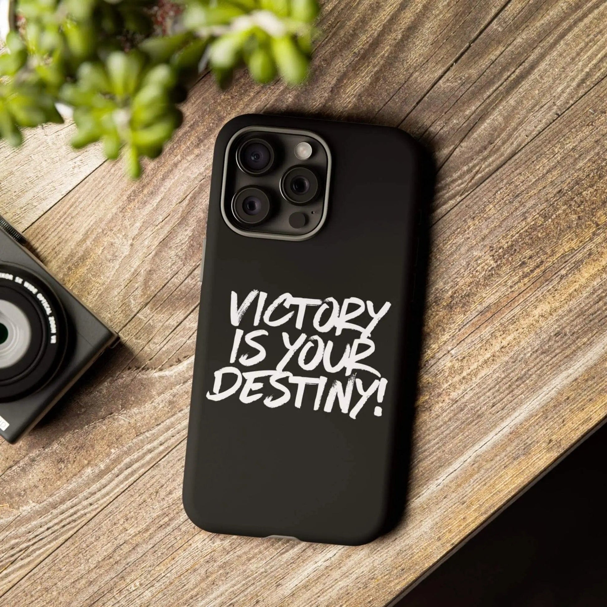 AnchorFinds.com Phone Case iPhone 15 Pro Max / Matte Victory is Your Destiny Tough Case