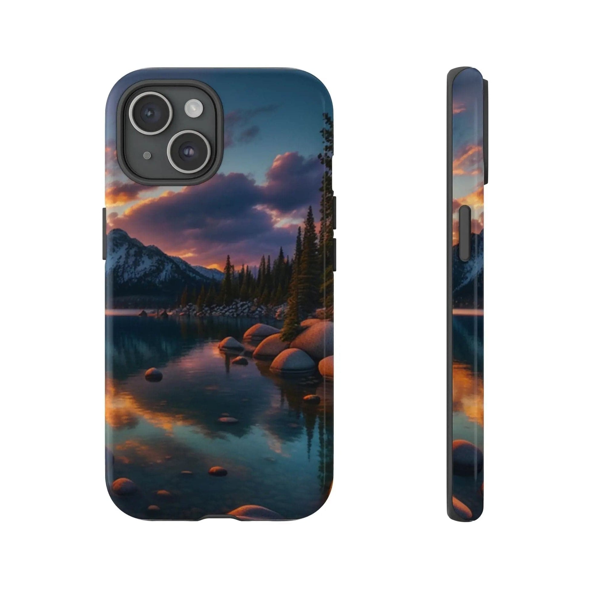 AnchorFinds.com Phone Case Lake's Edge Tough Cases: Style Meets Supreme Protection