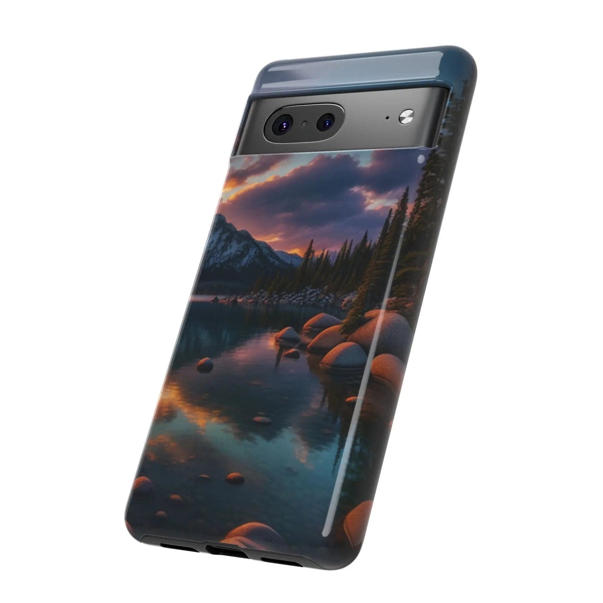 AnchorFinds.com Phone Case Lake's Edge Tough Cases: Style Meets Supreme Protection