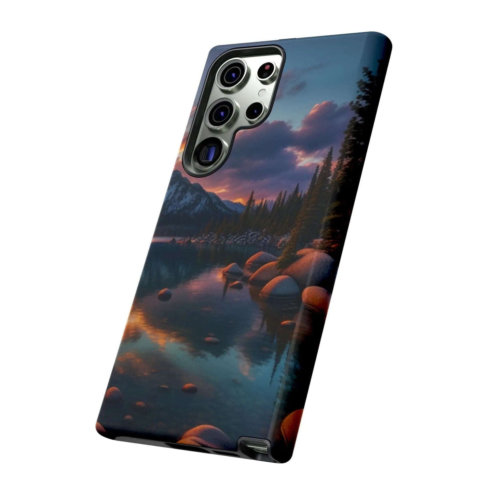 AnchorFinds.com Phone Case Lake's Edge Tough Cases: Style Meets Supreme Protection