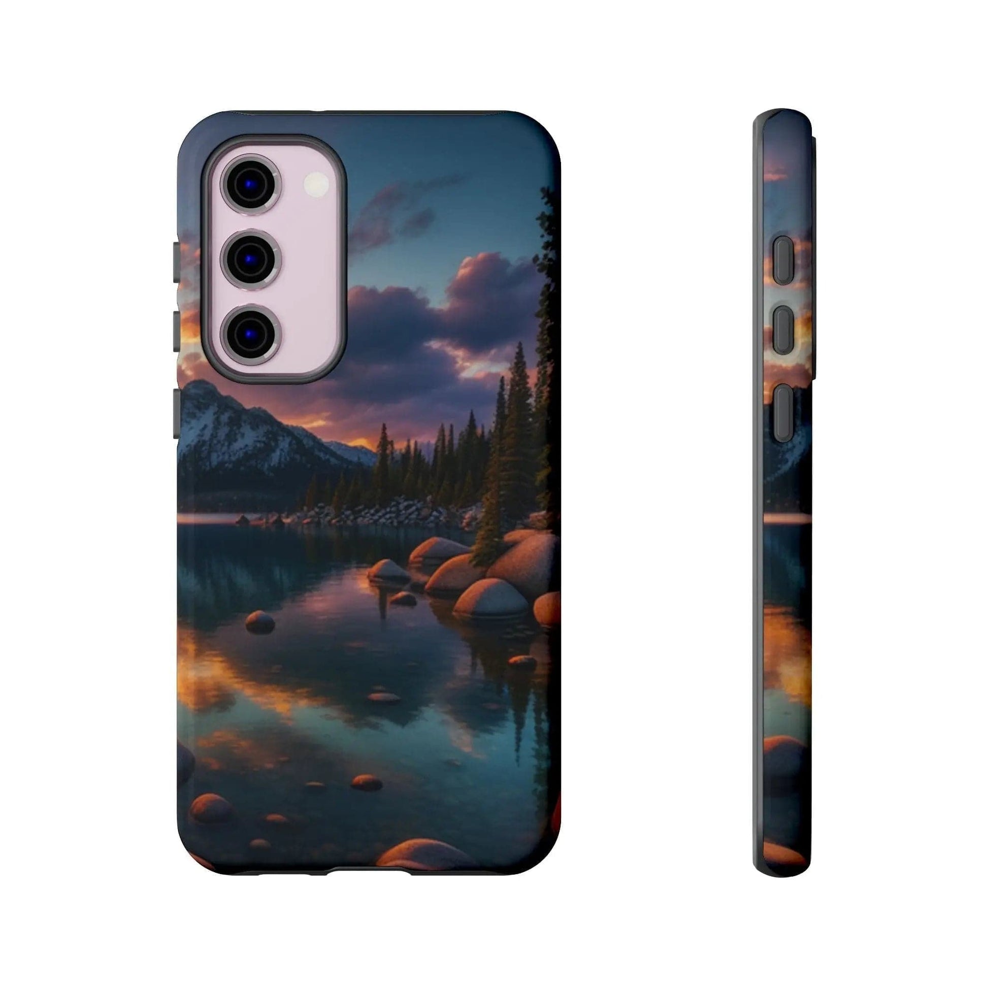 AnchorFinds.com Phone Case Lake's Edge Tough Cases: Style Meets Supreme Protection