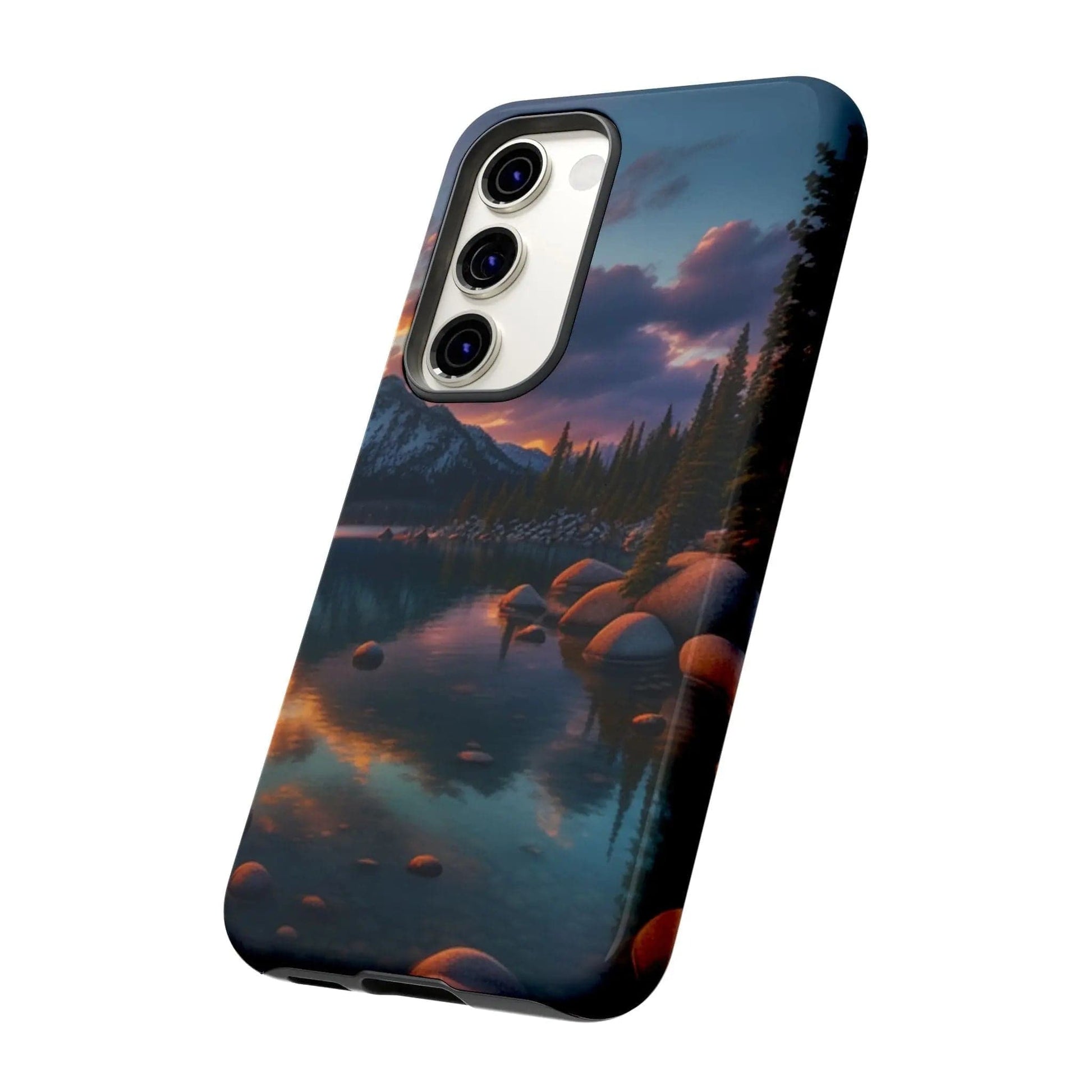 AnchorFinds.com Phone Case Lake's Edge Tough Cases: Style Meets Supreme Protection