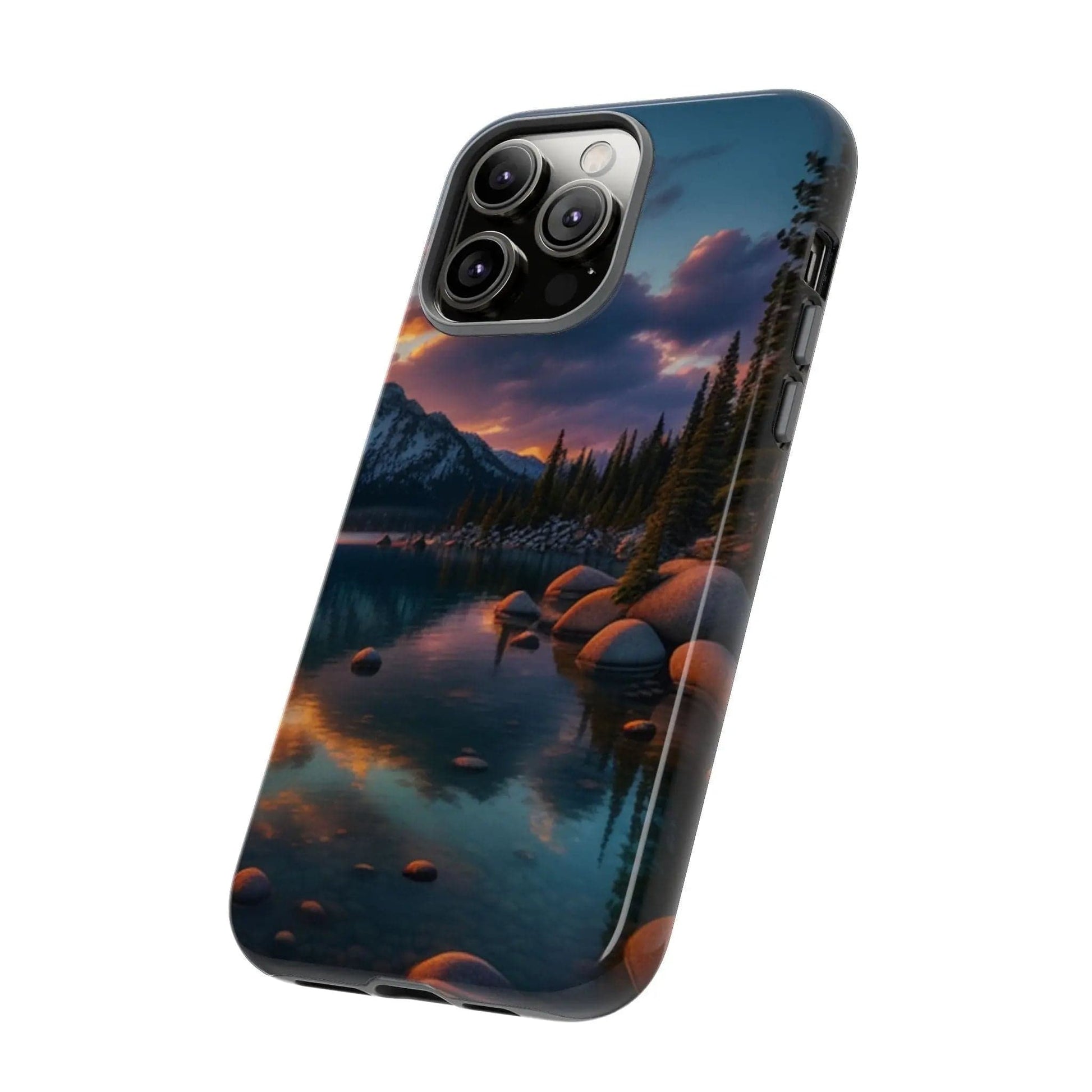 AnchorFinds.com Phone Case Lake's Edge Tough Cases: Style Meets Supreme Protection