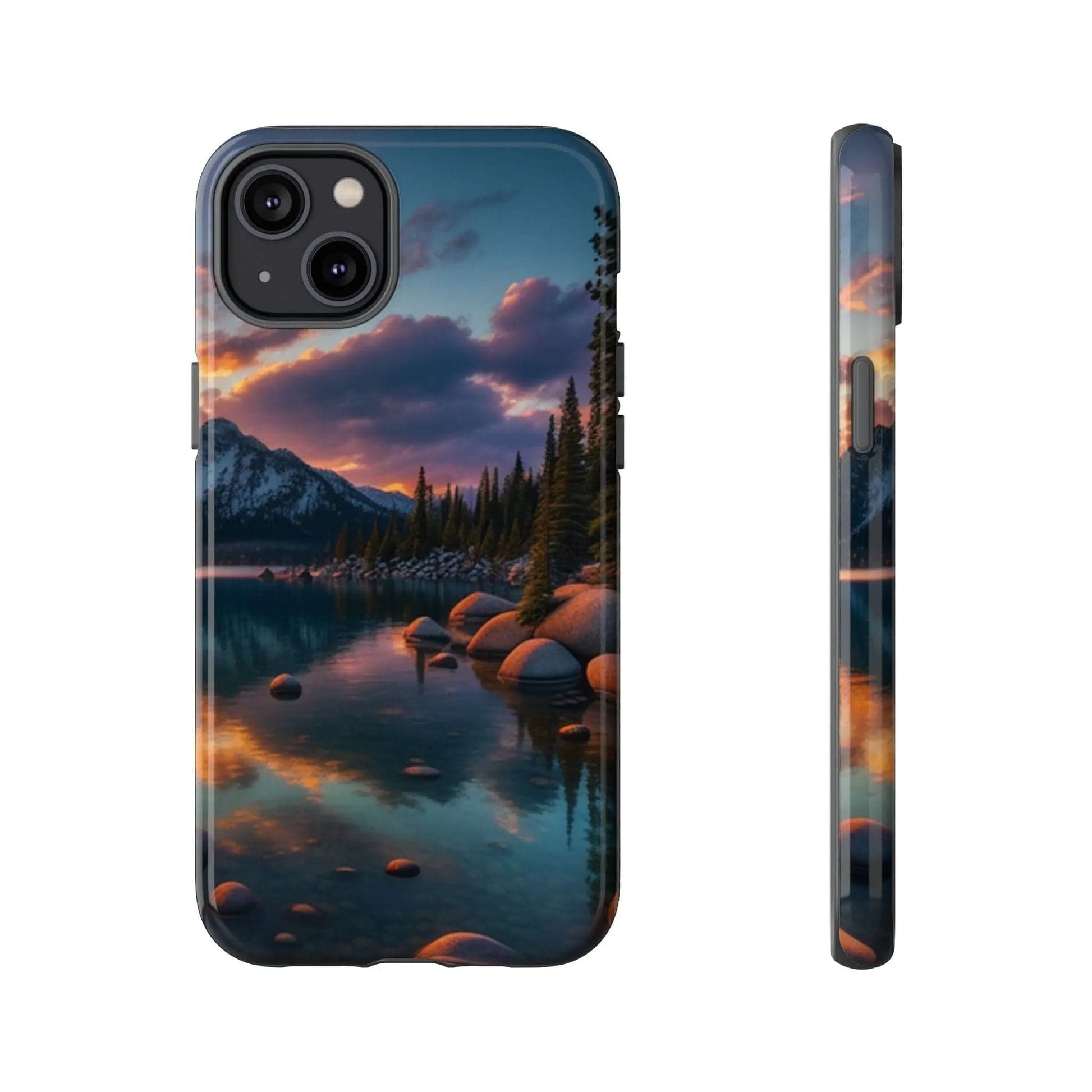AnchorFinds.com Phone Case Lake's Edge Tough Cases: Style Meets Supreme Protection