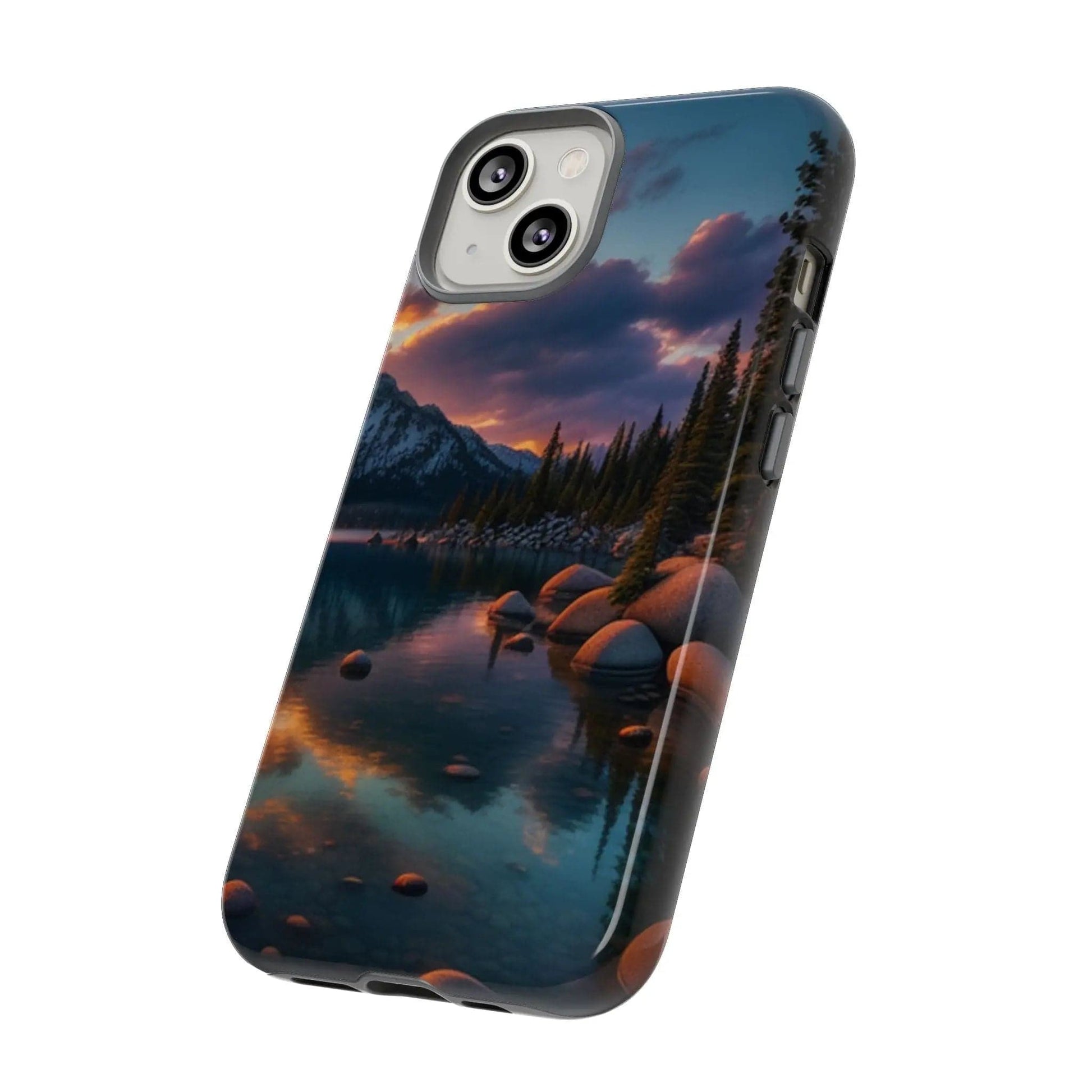AnchorFinds.com Phone Case Lake's Edge Tough Cases: Style Meets Supreme Protection