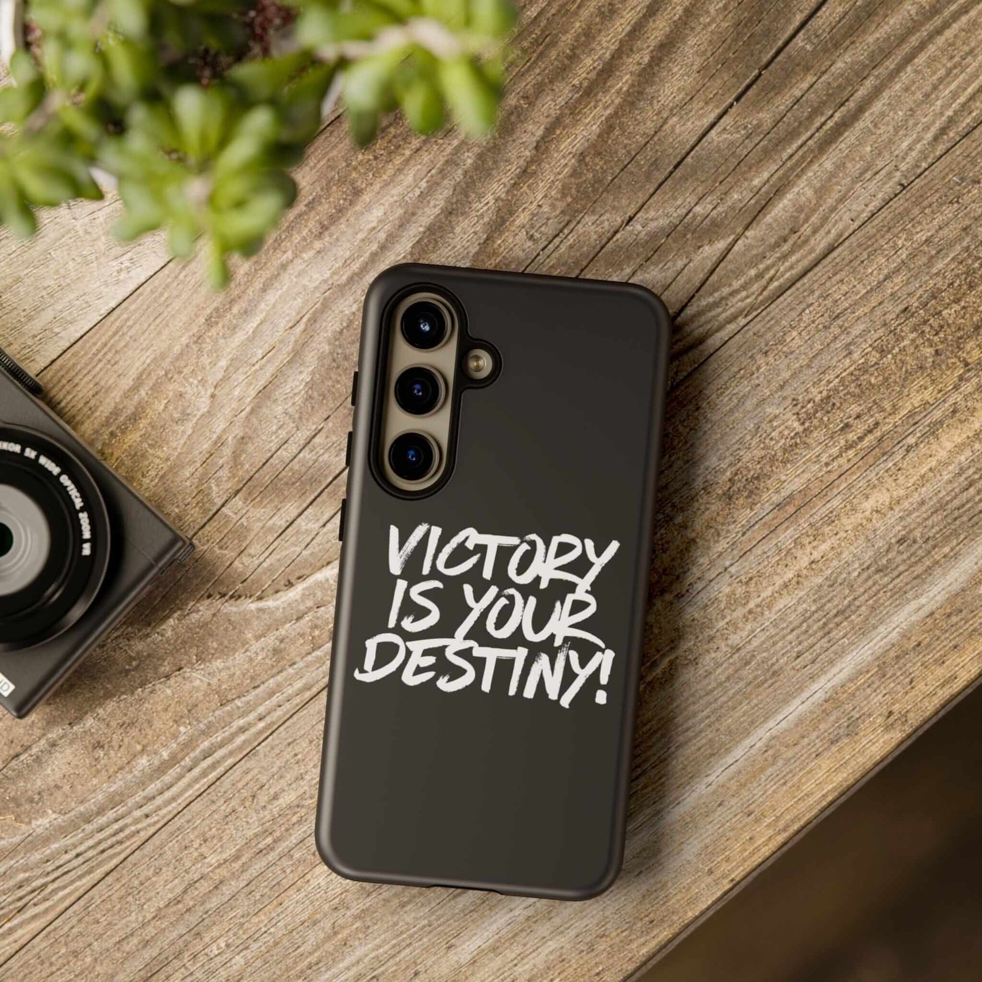 AnchorFinds.com Phone Case Samsung Galaxy S24 / Matte Victory is Your Destiny Tough Case