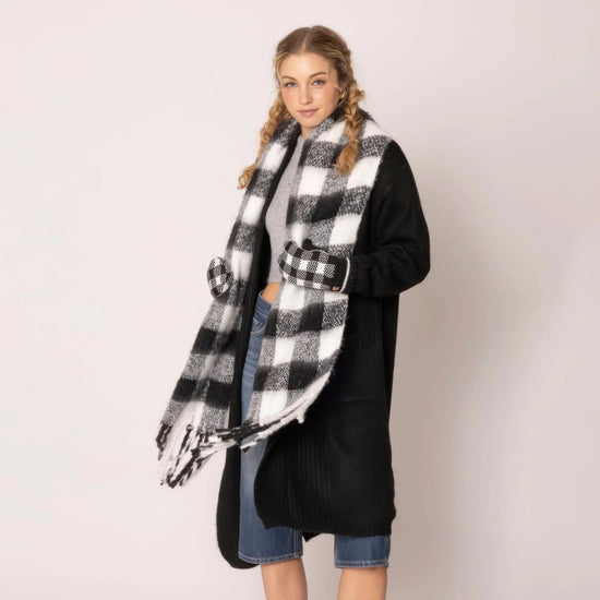 AnchorFinds.com Scarves Buffalo Plaid Scarf