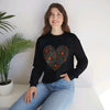 AnchorFinds.com Sweatshirt Black / S Fall Heart Unisex Heavy Blend™ Crewneck Sweatshirt