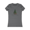 AnchorFinds.com T-Shirt Asphalt / S Sledding into the Holidays Women's Favorite Tee