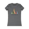 AnchorFinds.com T-Shirt Asphalt / S Twinkling Lights, Magical Nights Women's Favorite Tee