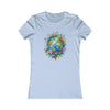 AnchorFinds.com T-Shirt Baby Blue / S World Foliage Women's Favorite Tee