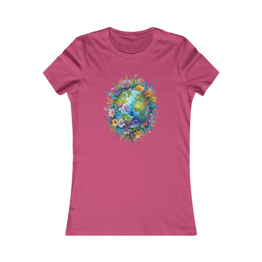 AnchorFinds.com T-Shirt Berry / S World Foliage Women's Favorite Tee