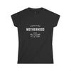 AnchorFinds.com T-Shirt Black / S Surviving Motherhood Meltdown Women's Softstyle Tee
