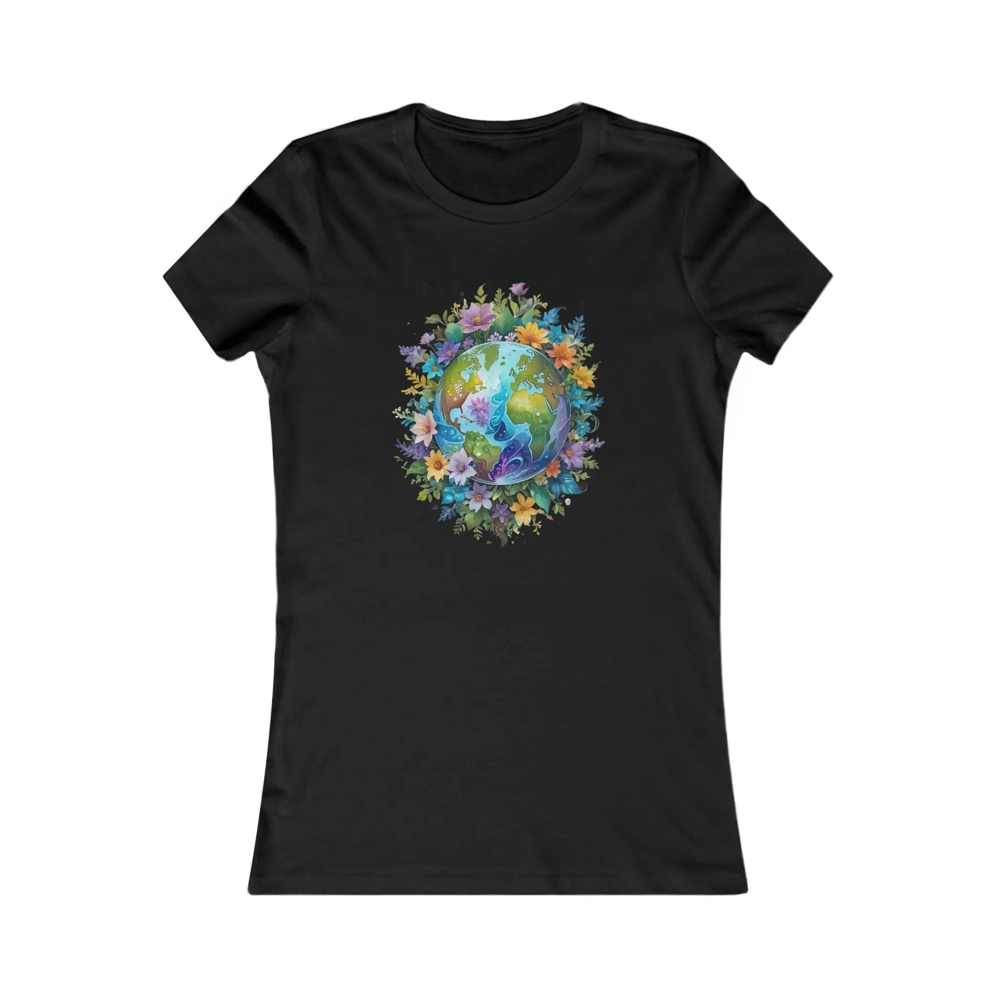 AnchorFinds.com T-Shirt Black / S World Foliage Women's Favorite Tee