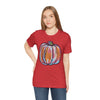 AnchorFinds.com T-Shirt Heather Red / S Pumpkin Unisex Jersey Short Sleeve Tee
