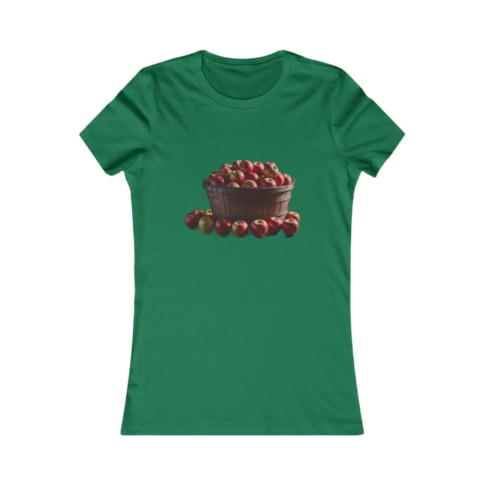 AnchorFinds.com T-Shirt Kelly / S Bushel of Apples Women's Favorite Tee