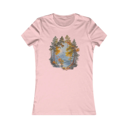 AnchorFinds.com T-Shirt Pink / S Sierra Lakes Edge Women's Favorite Tee: Comfort Meets Style