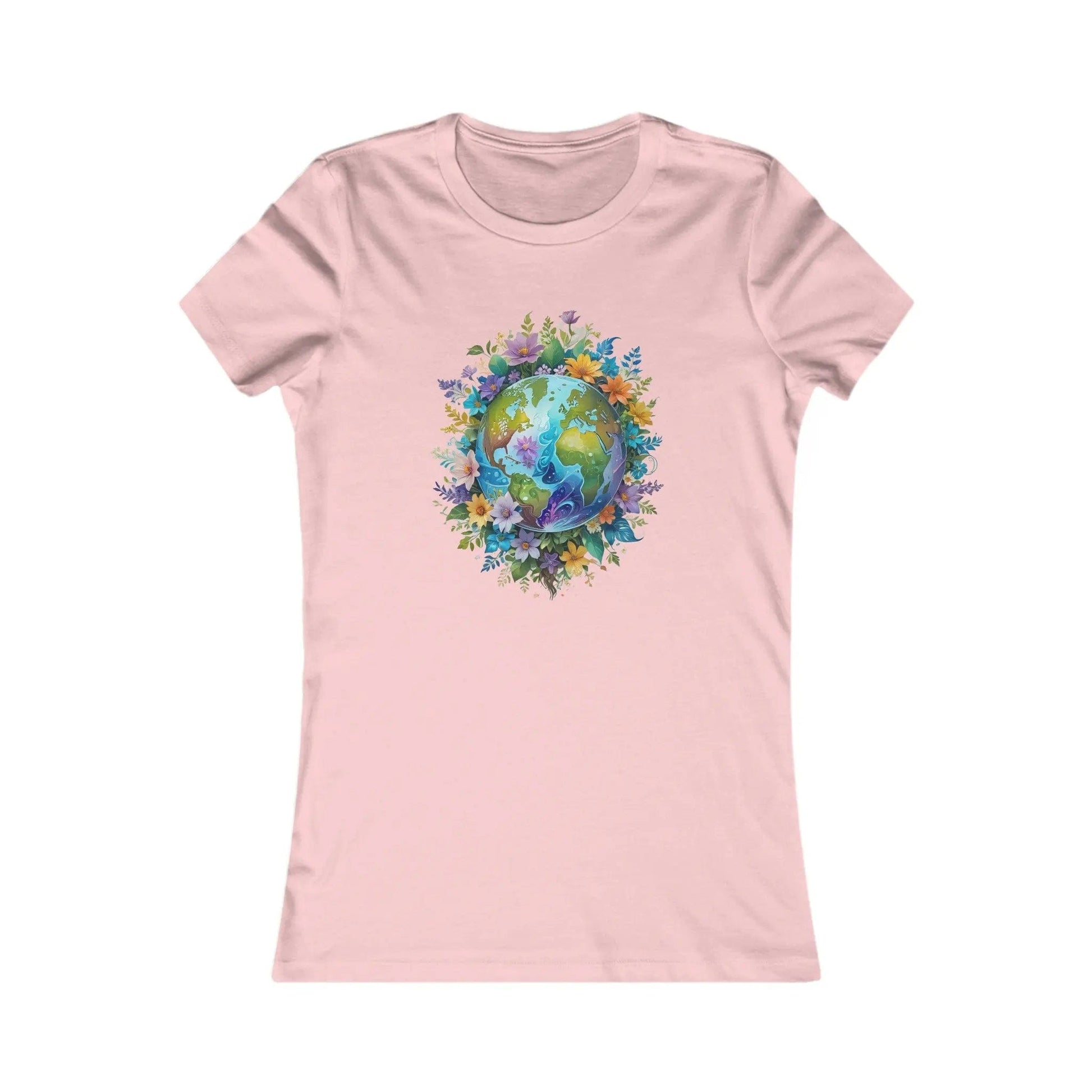 AnchorFinds.com T-Shirt Pink / S World Foliage Women's Favorite Tee