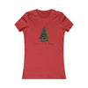 AnchorFinds.com T-Shirt Red / S Sledding into the Holidays Women's Favorite Tee