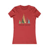 AnchorFinds.com T-Shirt Red / S Twinkling Lights, Magical Nights Women's Favorite Tee