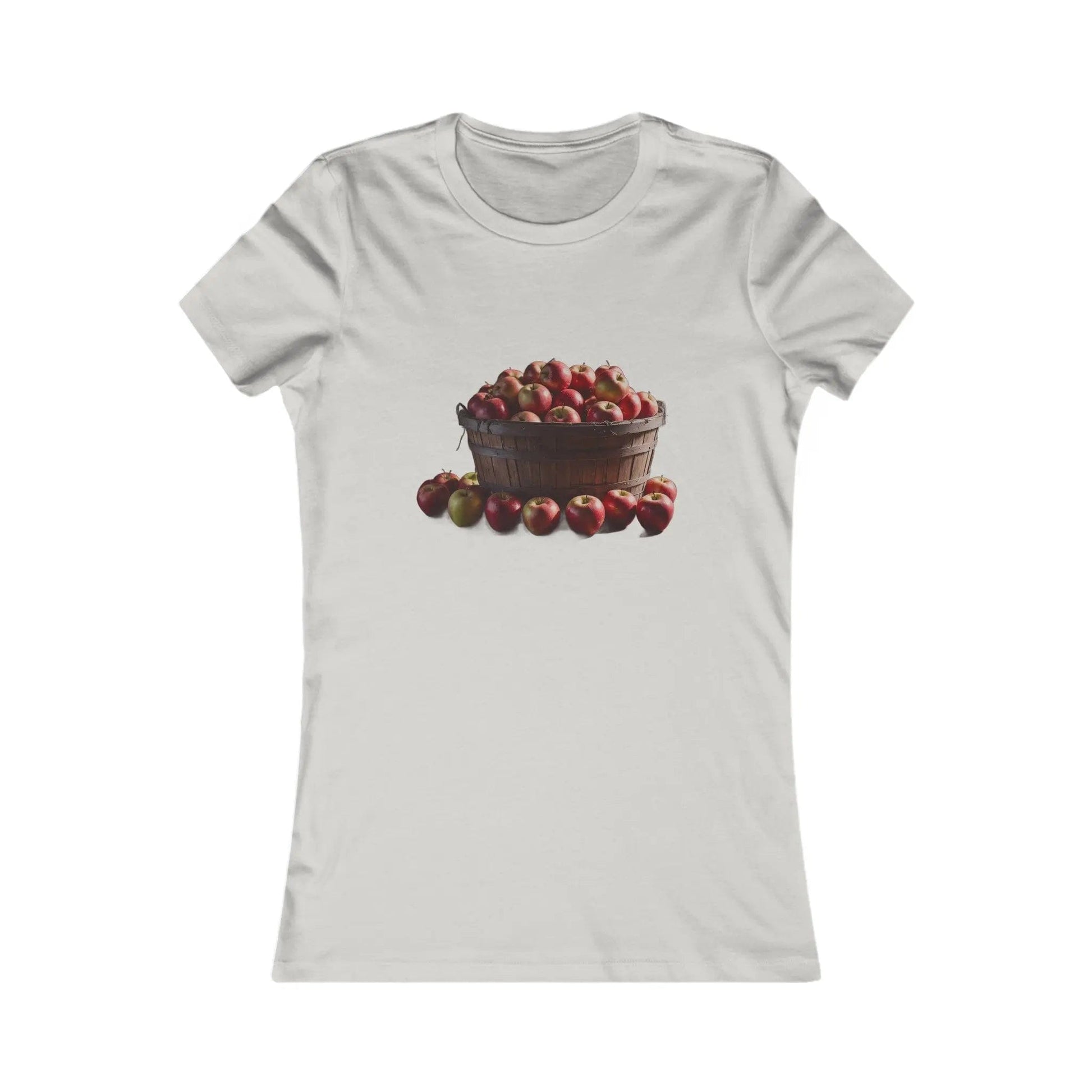 AnchorFinds.com T-Shirt Silver / S Bushel of Apples Women's Favorite Tee