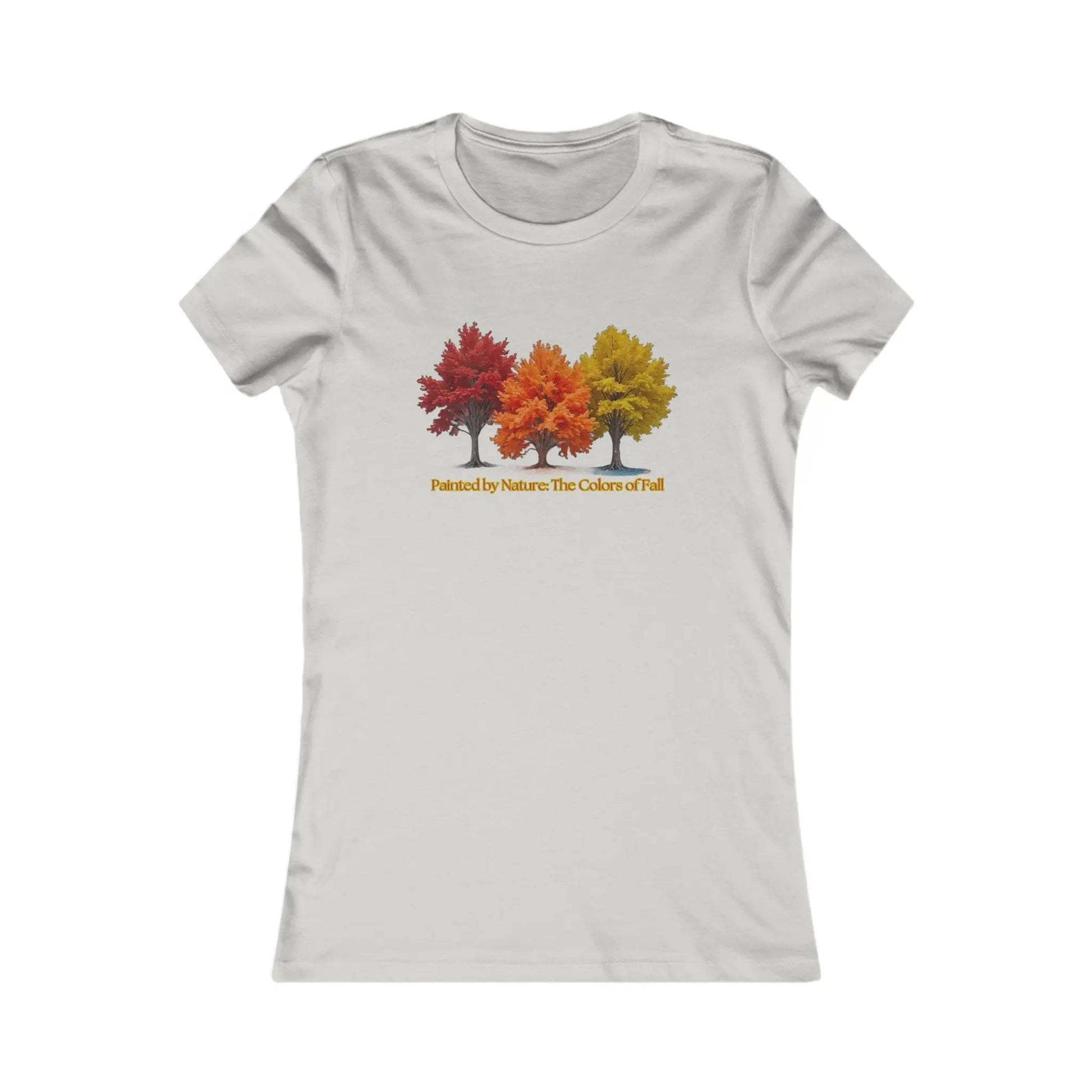 AnchorFinds.com T-Shirt Silver / S Painted By Nature: The Colors of Fall Women's Favorite Tee: Style Meets Comfort