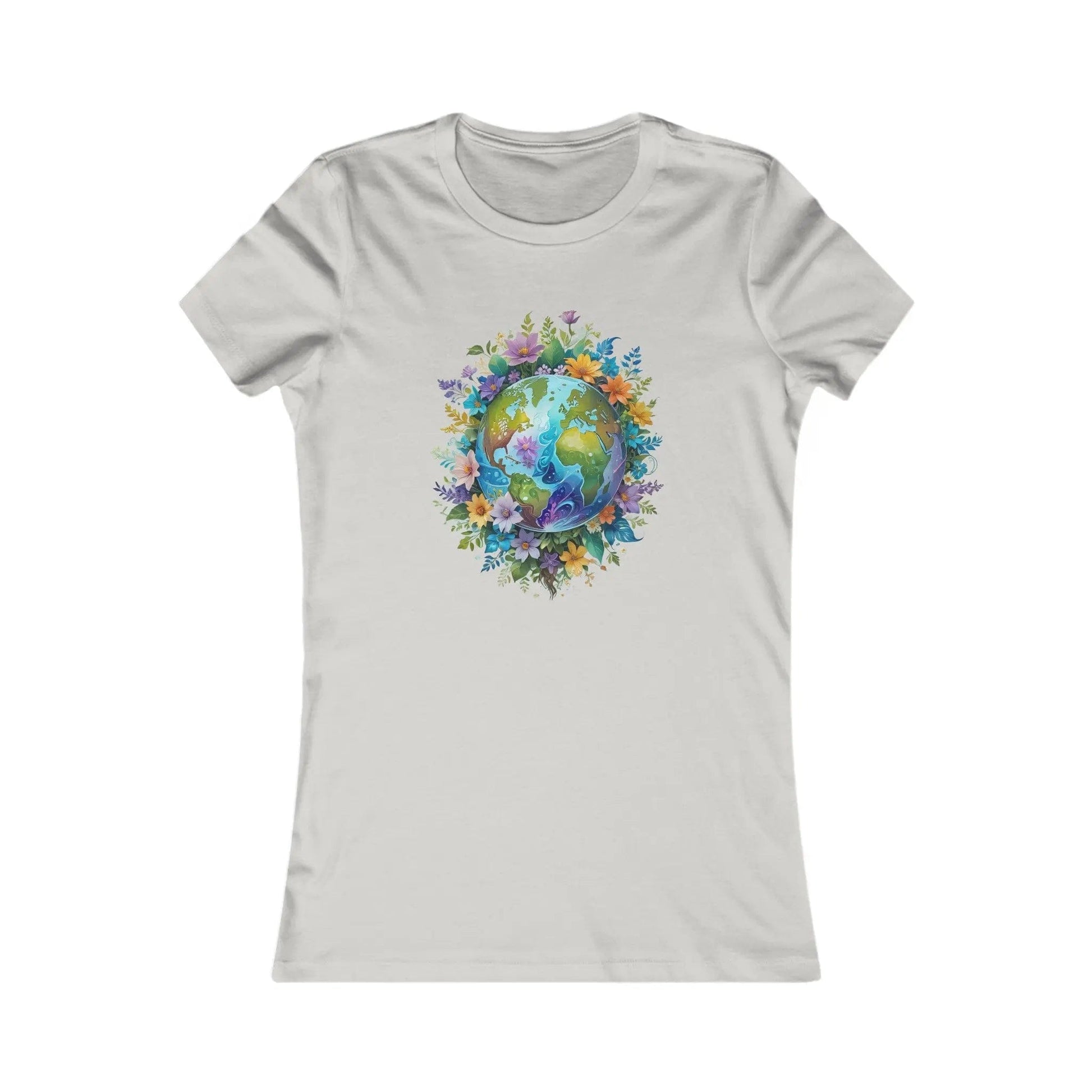 AnchorFinds.com T-Shirt Silver / S World Foliage Women's Favorite Tee