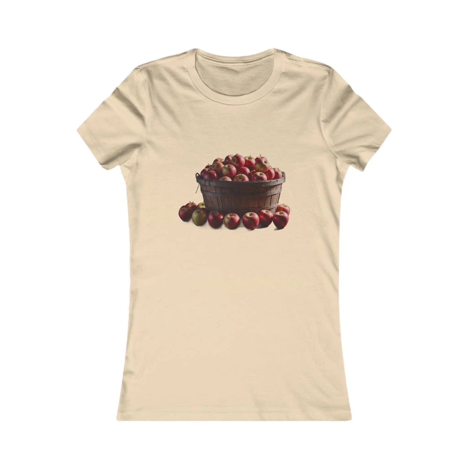 AnchorFinds.com T-Shirt Soft Cream / S Bushel of Apples Women's Favorite Tee