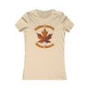 AnchorFinds.com T-Shirt Soft Cream / S Golden Leaves, Warm Hearts Women's Favorite Tee