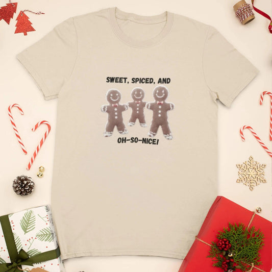 AnchorFinds.com T-Shirt Sweet, Spiced, and Oh-So-Nice Gingerbread Women's Favorite Tee
