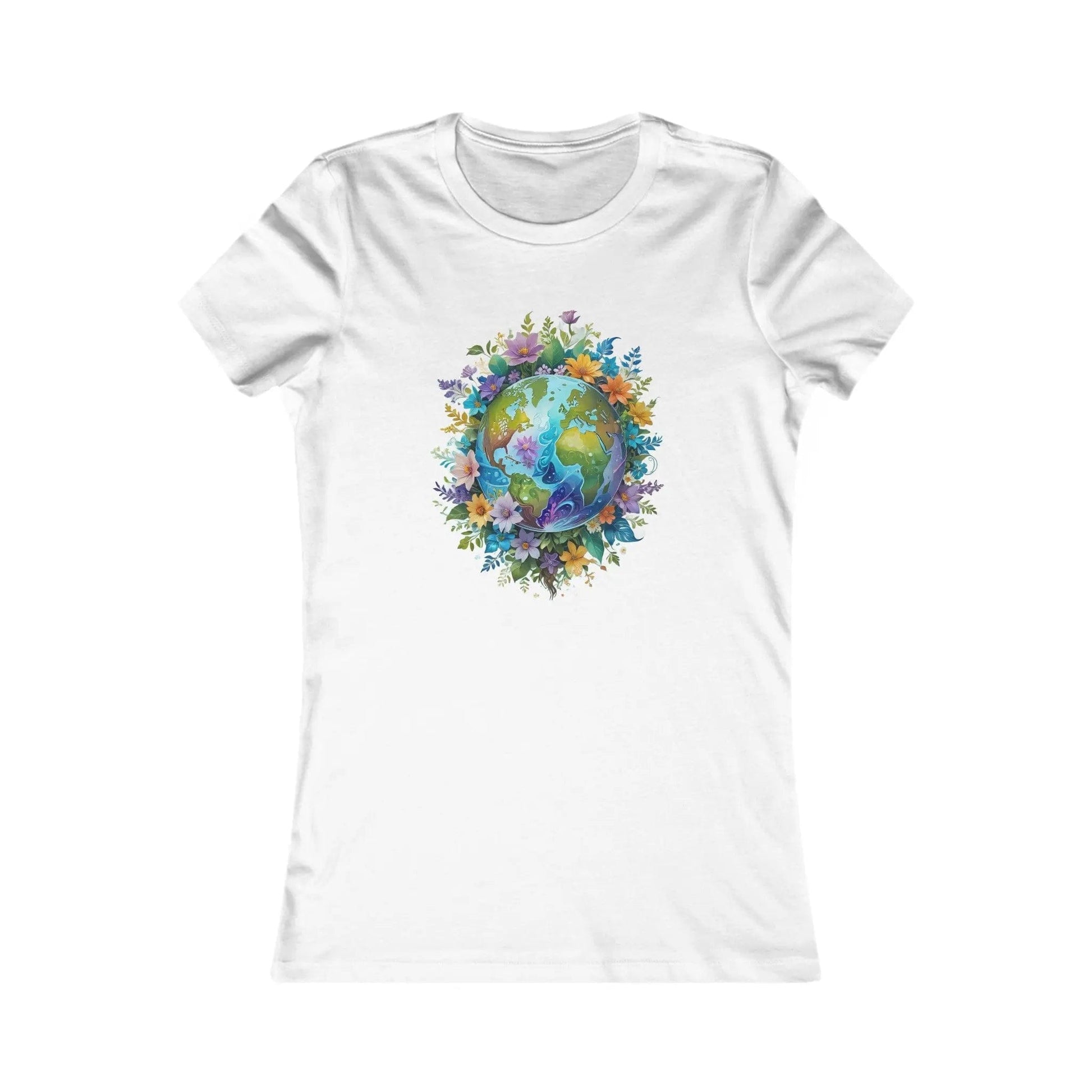 AnchorFinds.com T-Shirt White / S World Foliage Women's Favorite Tee