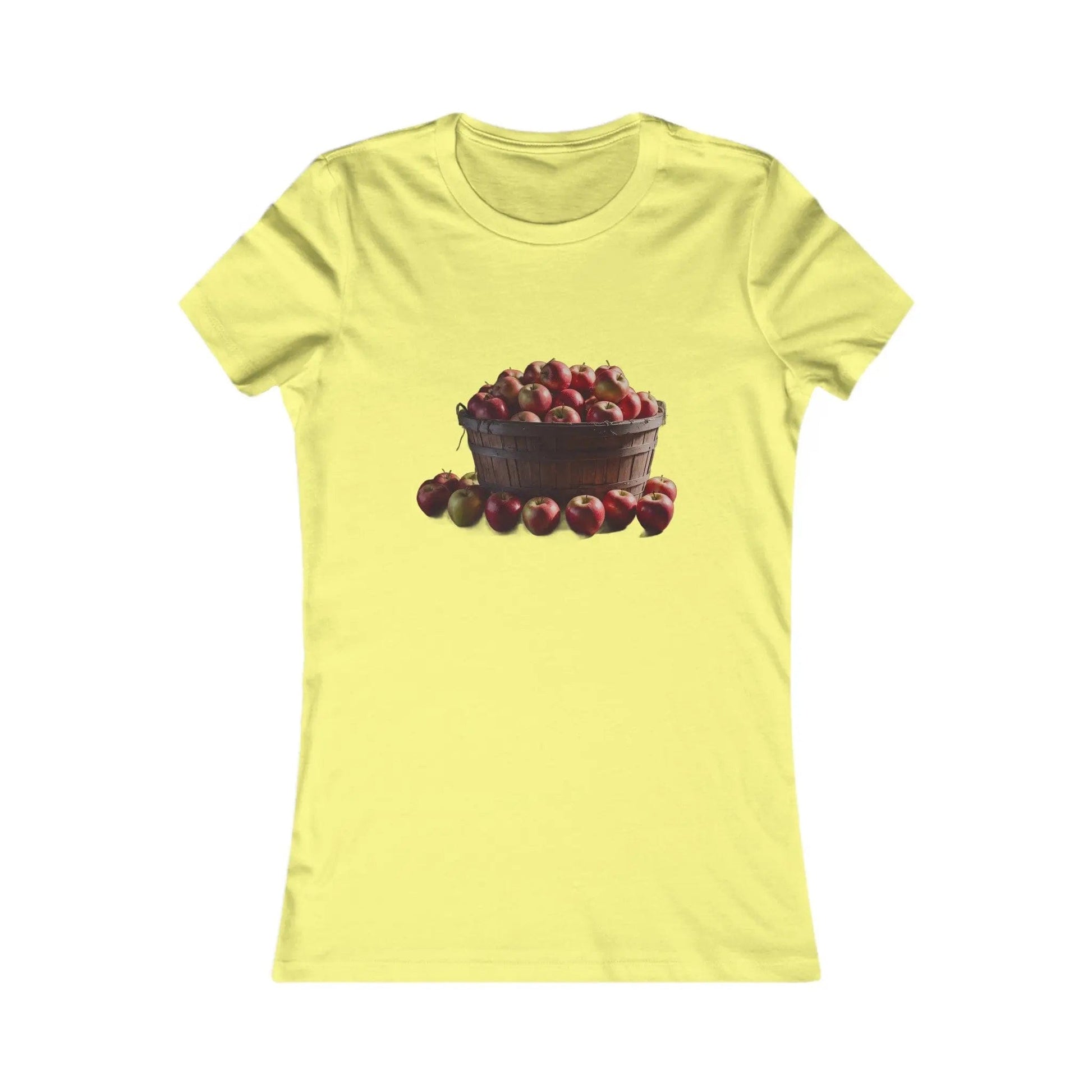 AnchorFinds.com T-Shirt Yellow / S Bushel of Apples Women's Favorite Tee