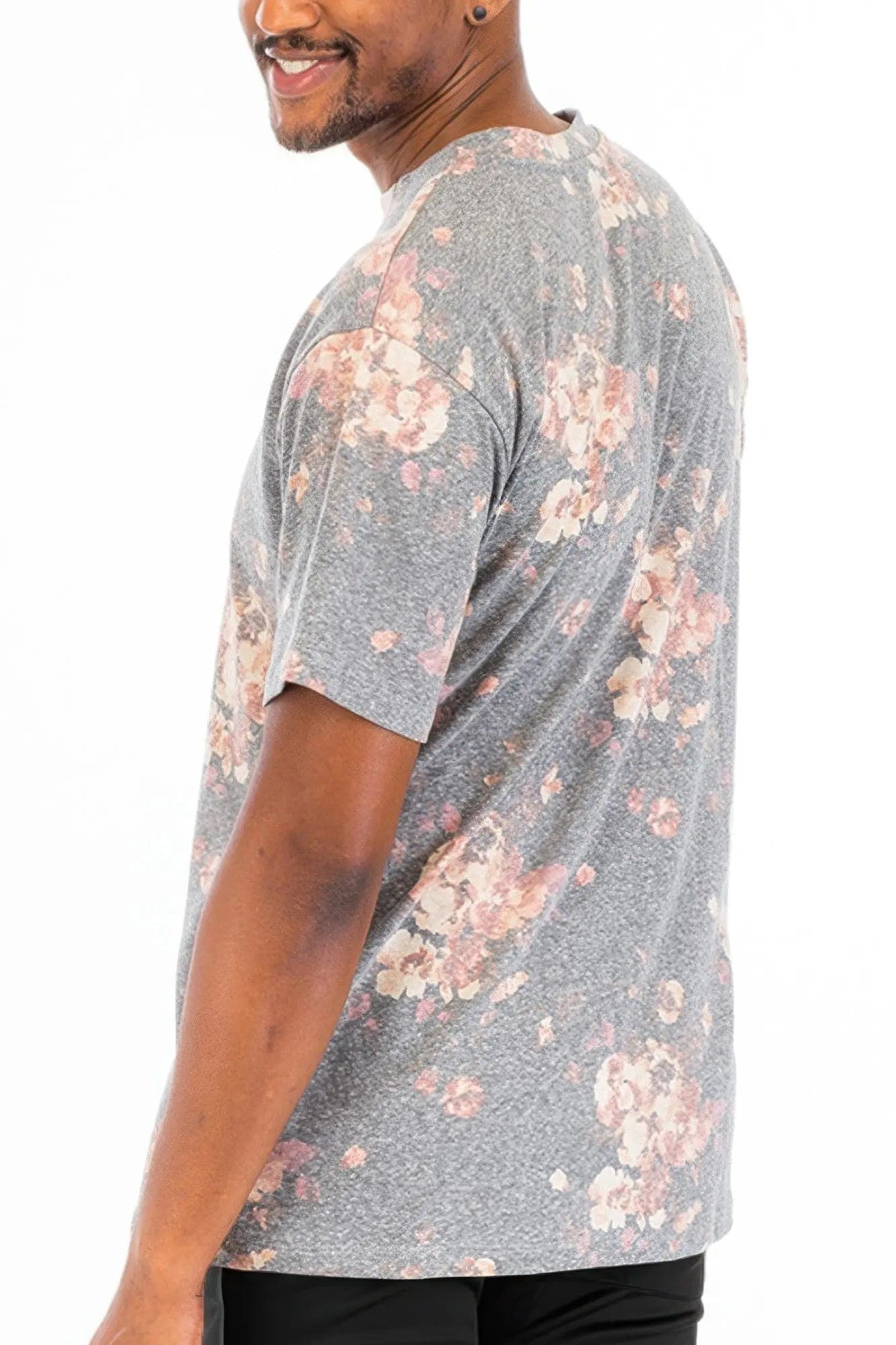 AnchorFinds.com T-Shirts Heathered Floral T-shirt