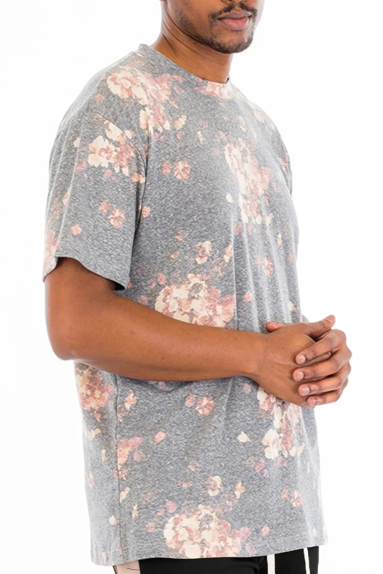 AnchorFinds.com T-Shirts Heathered Floral T-shirt