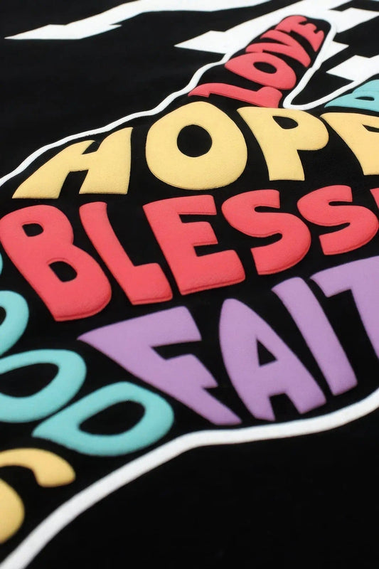 AnchorFinds.com T-Shirts Peace Hand Sign T-Shirt in Black: Timeless Comfort, Bold Unity