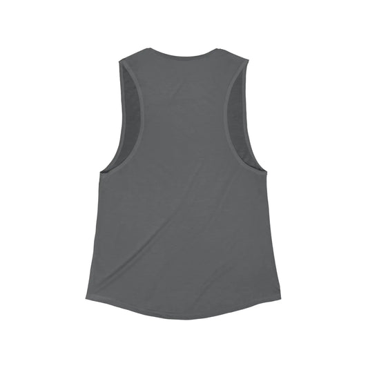 AnchorFinds.com Tank Top Liberalism Find the Cure Women's Flowy Scoop Muscle Tank: Style Meets Comfort