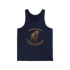 AnchorFinds.com Tank Top XS / Navy Go Outside Worst Case Scenario A Bear Kills You Unisex Jersey Tank