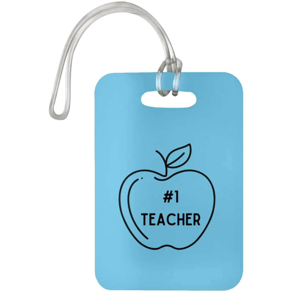 AnchorFinds.com Travel #1 Teacher / Columbia Blue Teacher Luggage Bag Tags