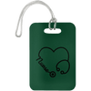AnchorFinds.com Travel Forest Nurse Heart Luggage Bag Tag