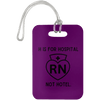 AnchorFinds.com Travel Purple H Is For Hospital, Not Hotel: Add Humor to Your Travels with This Luggage Bag Tag