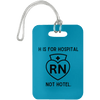 AnchorFinds.com Travel Turquoise H Is For Hospital, Not Hotel: Add Humor to Your Travels with This Luggage Bag Tag