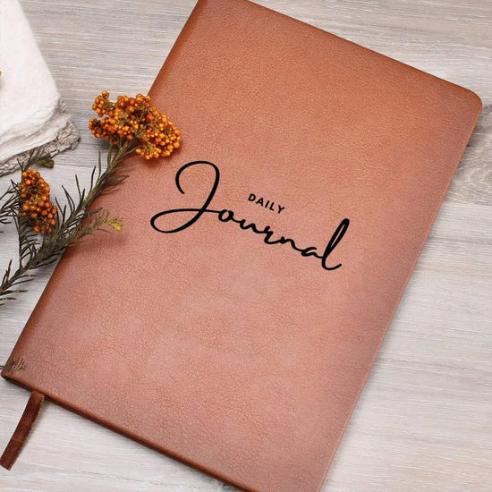 AnchorFinds.com Vegan Leather Journals Daily Journal: Your Mindfulness Journey by Anchor Finds