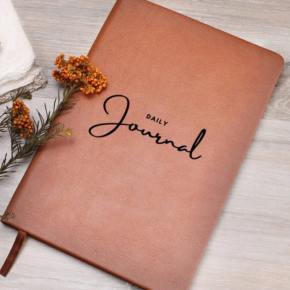 AnchorFinds.com Vegan Leather Journals Daily Journal: Your Mindfulness Journey by Anchor Finds