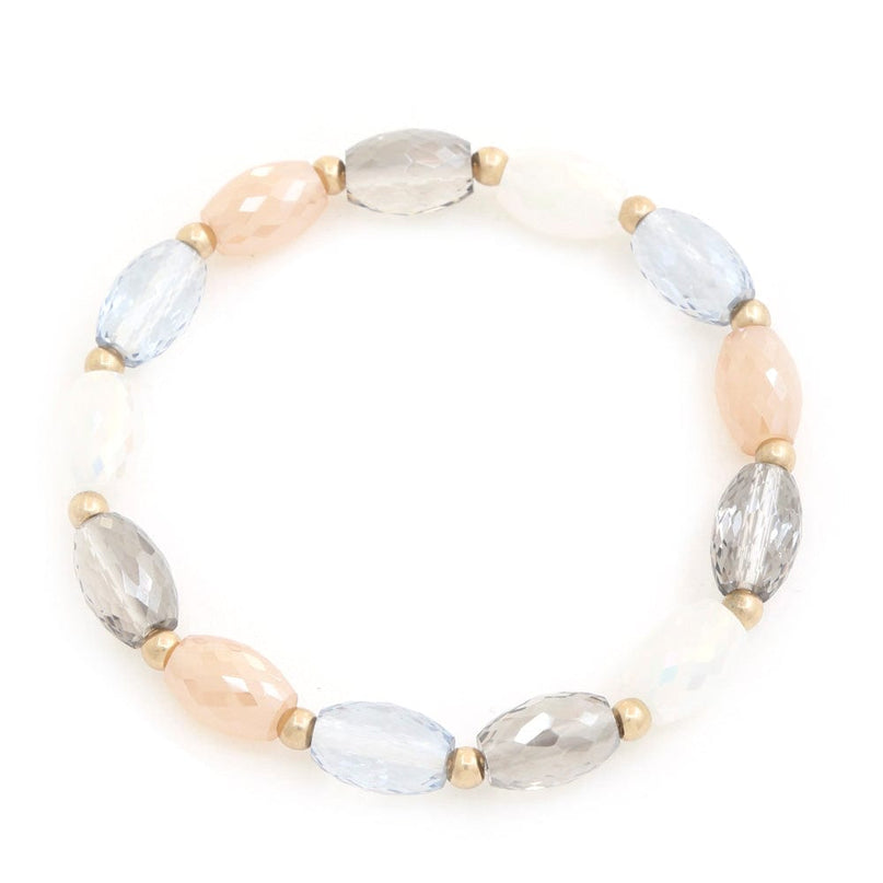 Multi Beaded Bracelet in Multi, Jet, Ivory, or Taupe – Elevate Your Style