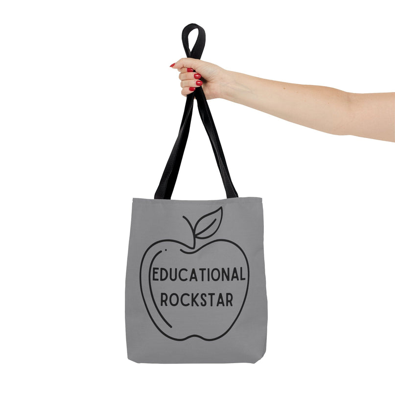 Small Educational Rockstar Tote Bag